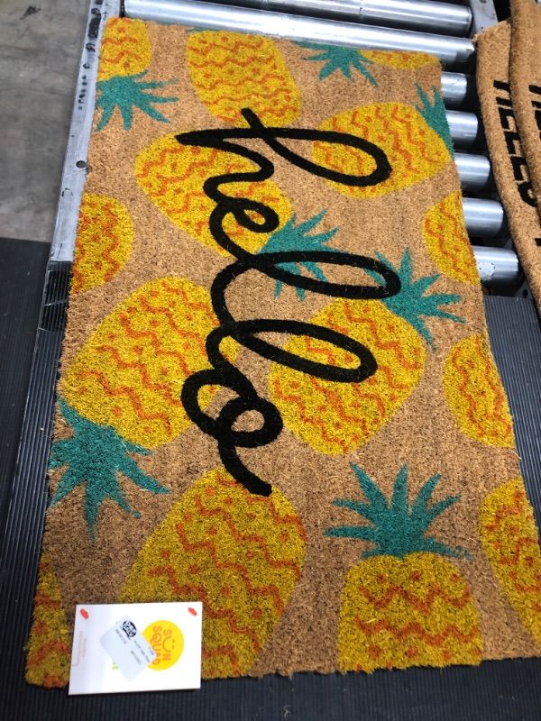 Photo 2 of  1'6"x2'6" Hello Summer Doormat 
