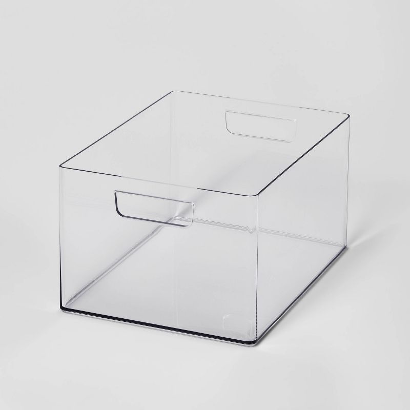 Photo 1 of (2 PACK) STORAGE BINS 9INX7IN