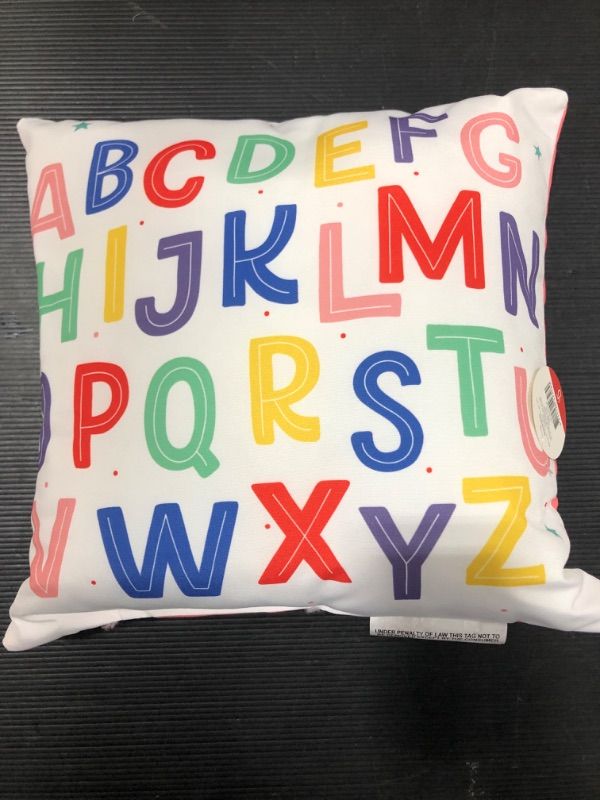 Photo 1 of "Now i know my ABC's won't you sing with me" pillow