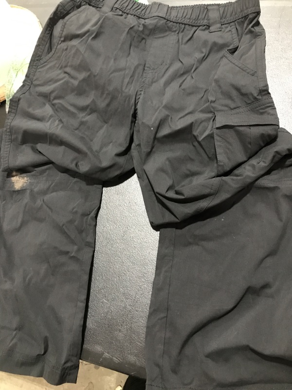 Photo 2 of (Size M 10-12 )CQR Kids Youth Hiking Cargo Pants, Outdoor Camping Pants, UPF 50+ Quick Dry Regular Pants