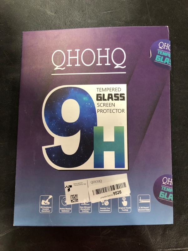 Photo 1 of [2 Pack] QHOHQ Screen Protector for iPad Pro 12.9 2020 (4th Gen) with Camera Lens Protector