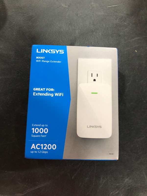 Photo 2 of Linksys AC1200 Wi-Fi Range Extender