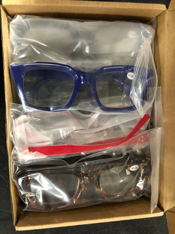 Photo 1 of 4 Pack Of Blue Light Blocking Glasses