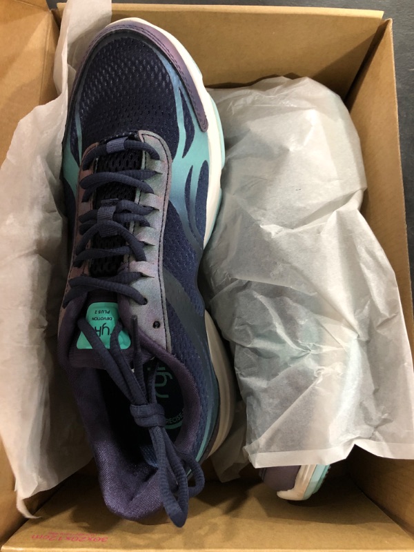 Photo 2 of [Size 8.5] Ryka Women's Devotion Plus 2 Walking Shoes [Navy/Teal]