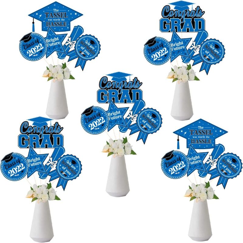 Photo 1 of 24 Pieces 2022 Graduation Party Centerpiece Sticks