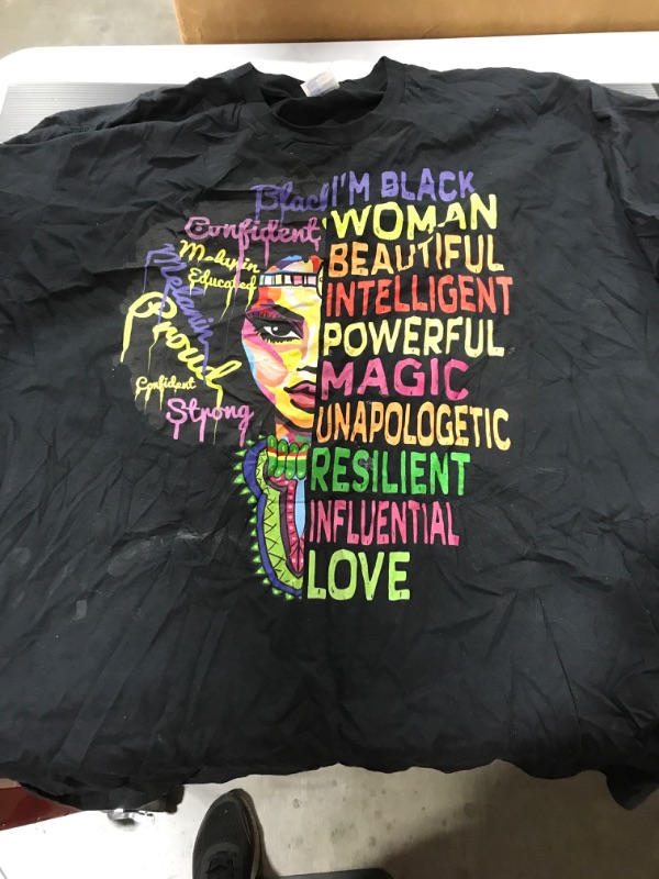 Photo 2 of [Size 3XL] I Am Black History Month Woman - Melanin Black Girl Magic T-Shirt