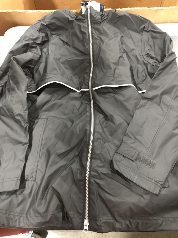 Photo 2 of [Size L] Charles River Apparel womens New Englander Wind and Waterproof Rain Jacket