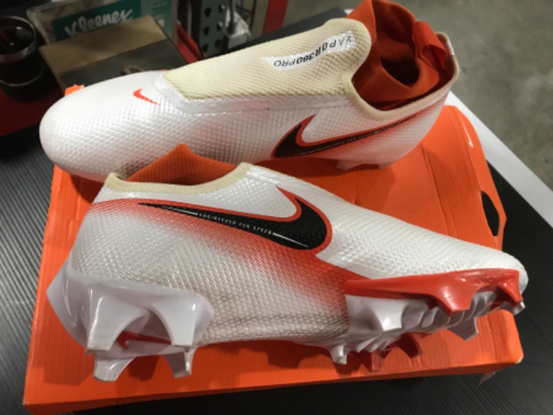 Photo 2 of [Size 9] Nike Vapor Edge Pro 360 Mens Football Cleat Ao8277-104 [Orange]