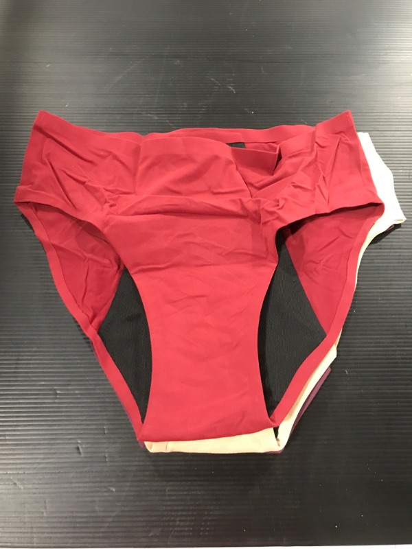 Photo 2 of [Size L] Period Underwear for Women Heavy Flow High Waisted Menstrual Panties with 55ml High Absorbency