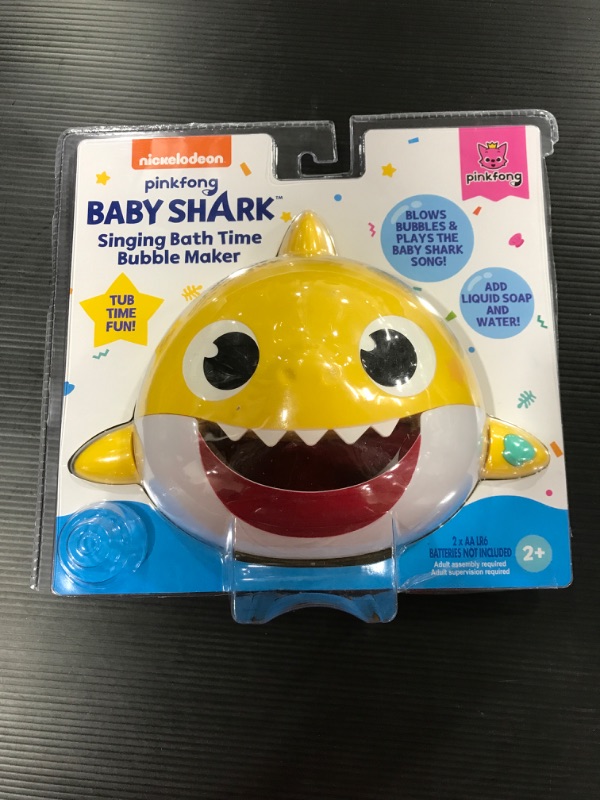 Photo 2 of Baby Shark Official - Singing Bath Time Bubble Maker [Yellow]
