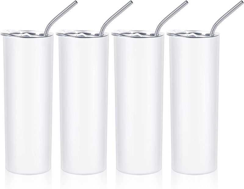 Photo 1 of 20 Oz Skinny Tumbler Set [4 Pack] 