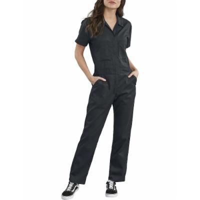 Photo 1 of [Size M] Dickies Women's Cooling Short Sleeve Coveralls - Black