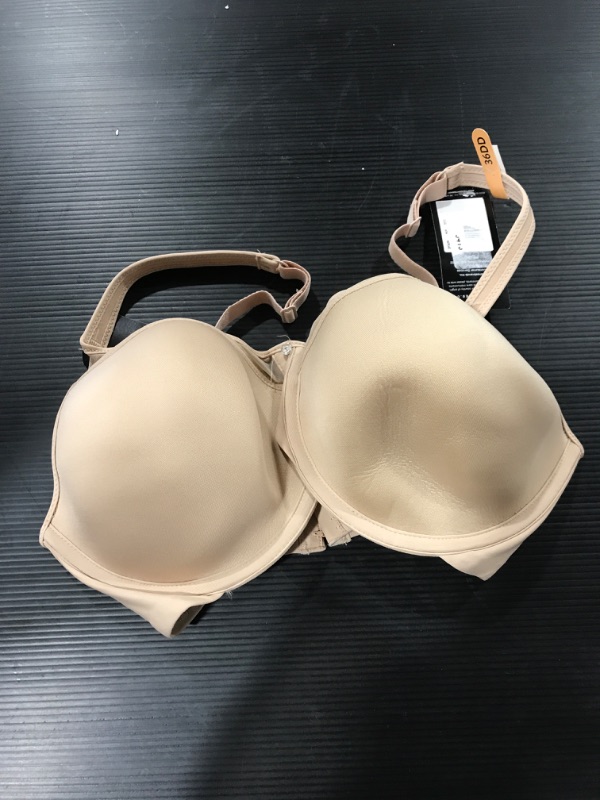 Photo 2 of [Size 36DD] Bali Women's One Smooth U Ultra Light Illusion Neckline Underwire Bra [Nude]