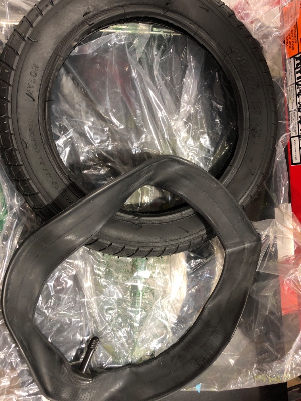 Photo 2 of 12 1/2 x2 1/4 Tire and Tube Set, 12.5 x 2.25 Bike Tire Compatible for Razor Pocket Mod Dirt Bike Currie Schwinn GT IZIP eZip MX125 Dirt Rocket, Replacement Kids Bike Tires 12.5 x 2.25
