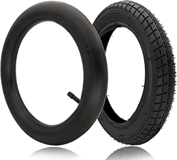 Photo 1 of 12 1/2 x2 1/4 Tire and Tube Set, 12.5 x 2.25 Bike Tire Compatible for Razor Pocket Mod Dirt Bike Currie Schwinn GT IZIP eZip MX125 Dirt Rocket, Replacement Kids Bike Tires 12.5 x 2.25
