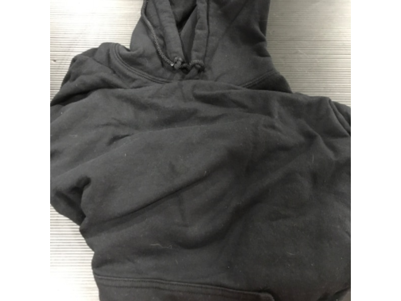 Photo 2 of [Size XL] Gildan Adult Fleece Hooded Sweatshirt [Black] 
