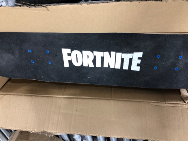 Photo 2 of Fortnite 31" Skateboard - Printed Graphic Grip Tape, Great for Kids and Teens, Cruiser Skateboard with ABEC-5 Bearings, Durable Deck & Smooth Wheels Rippley