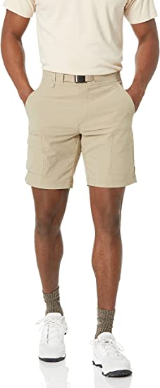 Photo 1 of Amazon Essentials Men's Belted Moisture Wicking Hiking Short (SIZE 34)
