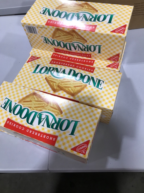 Photo 1 of 4 Boxes Of Lorna Doone cookies  expires 8/6/2022