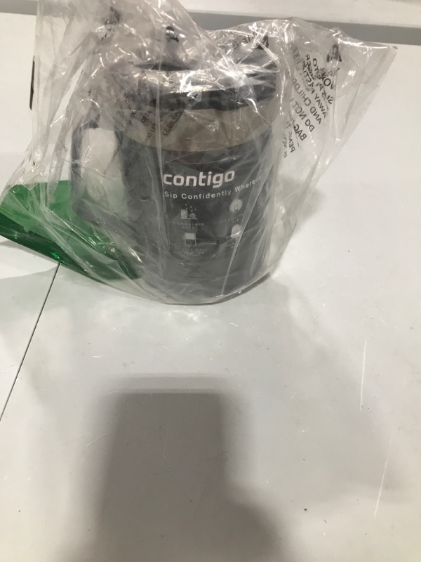 Photo 1 of Contigo Stainless Steel Vacuum-Insulated Mug with Handle and Splash-Proof Lid