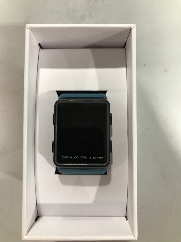 Photo 2 of Shot Scope G3 GPS Watch - F/M/B + Hazard Distances - iOS and Android Apps - Color Screen - 36,000+ Pre Loaded Courses - No Subscriptions (Teal)