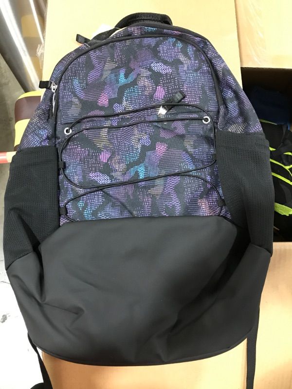 Photo 1 of All In Motion Sporty 19" Laptop Backpack Black & Purple
