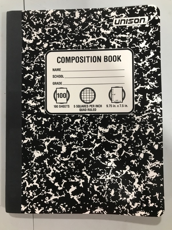 Photo 1 of 24 COMPOSITION NOTEBOOKS IN BOX