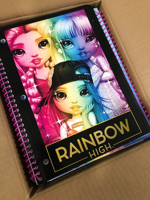 Photo 1 of 24 RAINBOW HIGH SPIRAL NOTEBOOKS