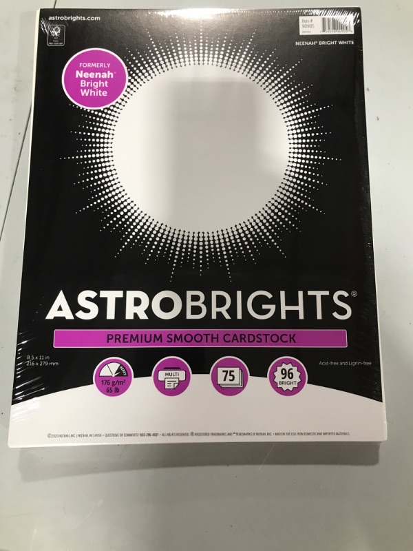 Photo 1 of ASTROBRIGHTS PAPER  5-PACK