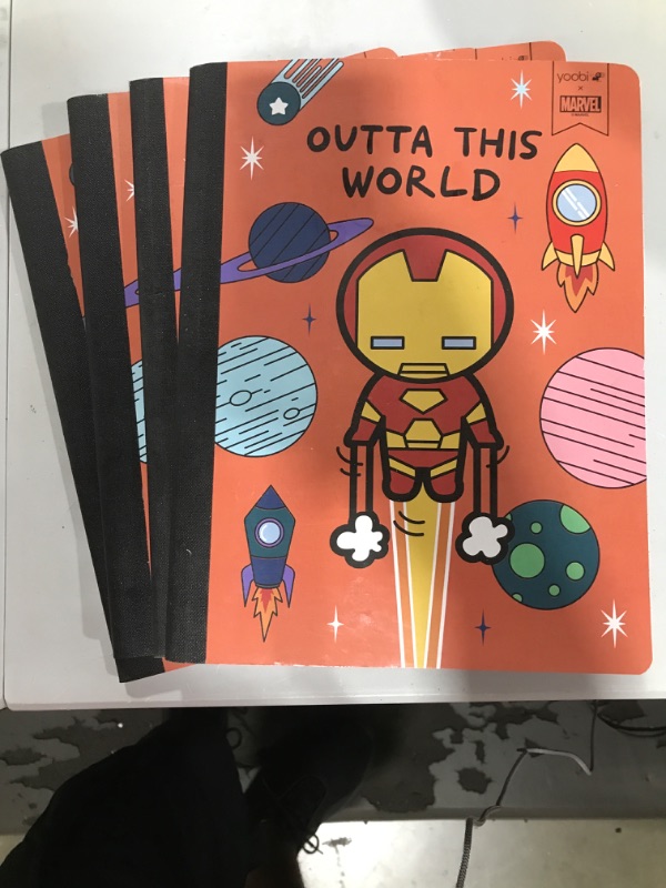 Photo 1 of 4 MARVEL COMPOSITION NOTEBOOKS