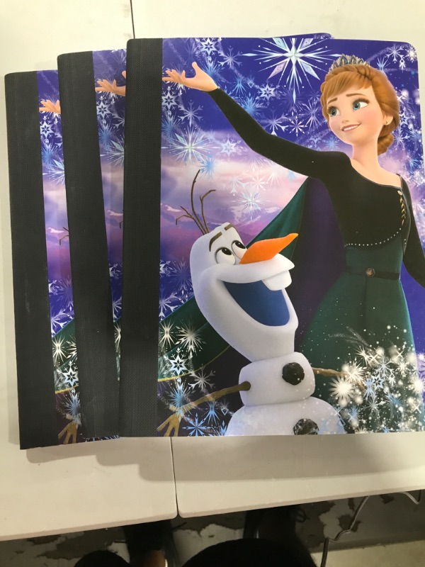 Photo 1 of 3 FROZEN COMPOSITION NOTEBOOKS