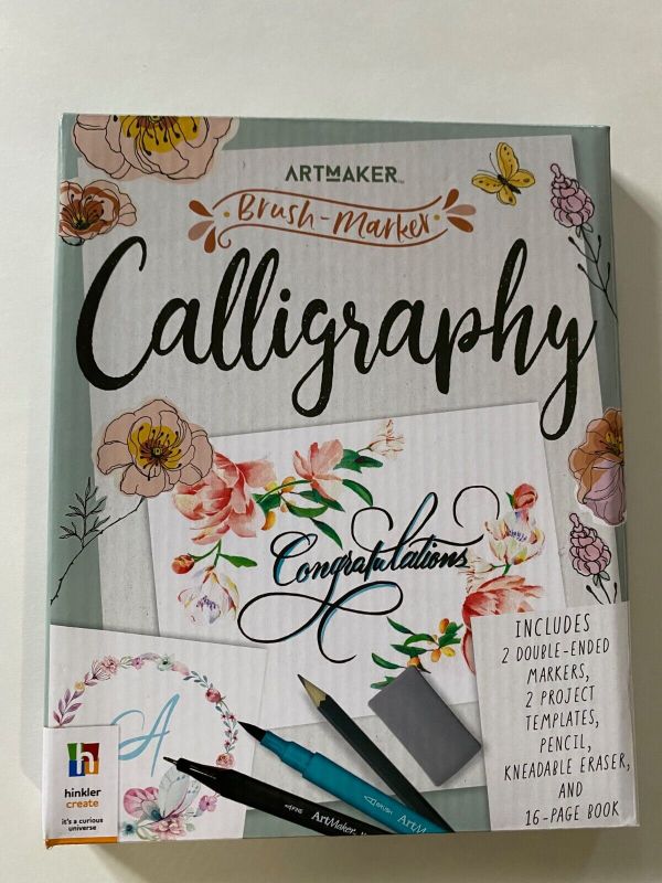 Photo 1 of 22 pack of Art Maker Calligraphy Art Kit