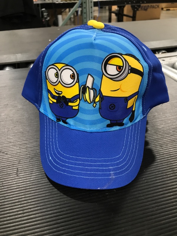 Photo 1 of 9 count of minion hats for children. 