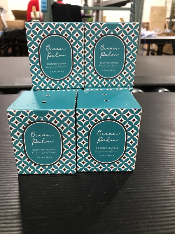 Photo 1 of 10 pack of ocean palm scented candles. 