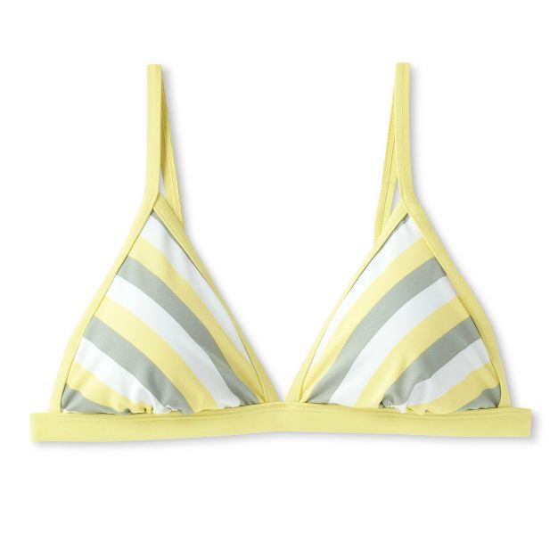 Photo 1 of  TWO Women's Triangle Bikini Top - Kona Sol™ Yellow SIZE:2X