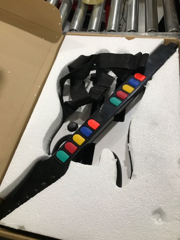 Photo 1 of DOYO Wii Guitar Hero, Wireless Wii Guitar Hero Controller for Guitar Hero Wii and Rock Band 2 Wii U Games Guitar Hero World Tour Bundle (Excluding Rock Band 1) with Strap