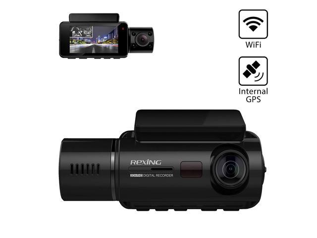 Photo 1 of REXING V3 Basic Dual Camera Front and Inside Cabin Infrared Night Vision Full HD 1080p WiFi Car Taxi Dash Cam with Supercapacitor, 2.7" LCD Screen (V3 Basic - Without GPS)
