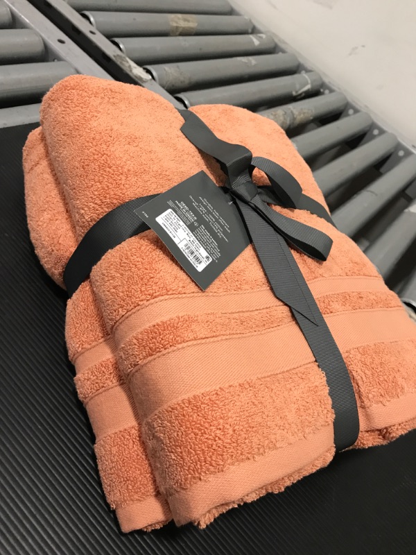 Photo 2 of 2pc Performance Bath Towel Set Coral - Threshold
