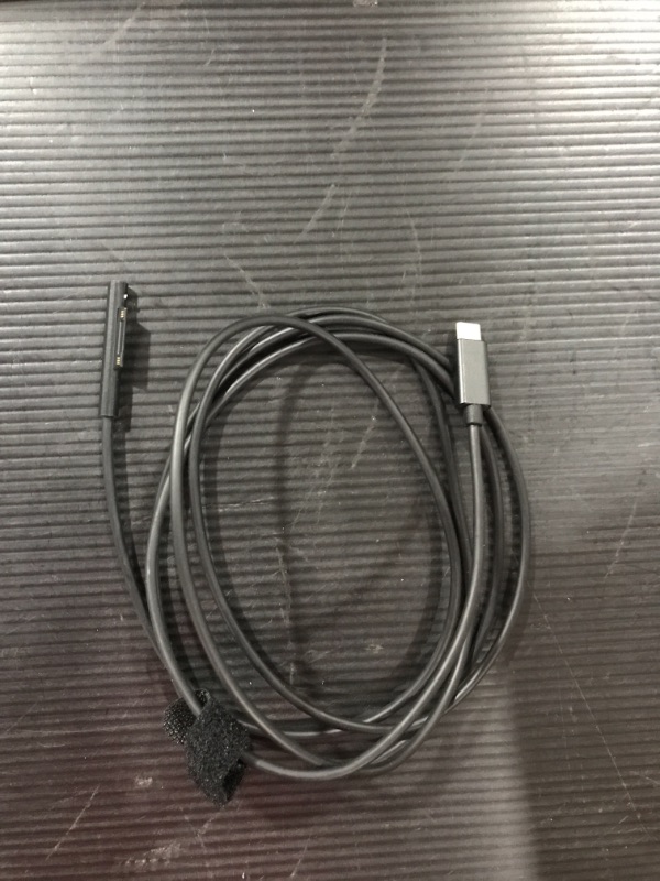 Photo 2 of MEROM 15V 3A USB-C CE Certificates Charging Cable Compatible with Microsoft Surface Pro 6 5 4 3, Surface Book, Surface Go, Surface Laptop 1 2, Works with 45W USB C PD Charger Adapter Cord (Cable Only)