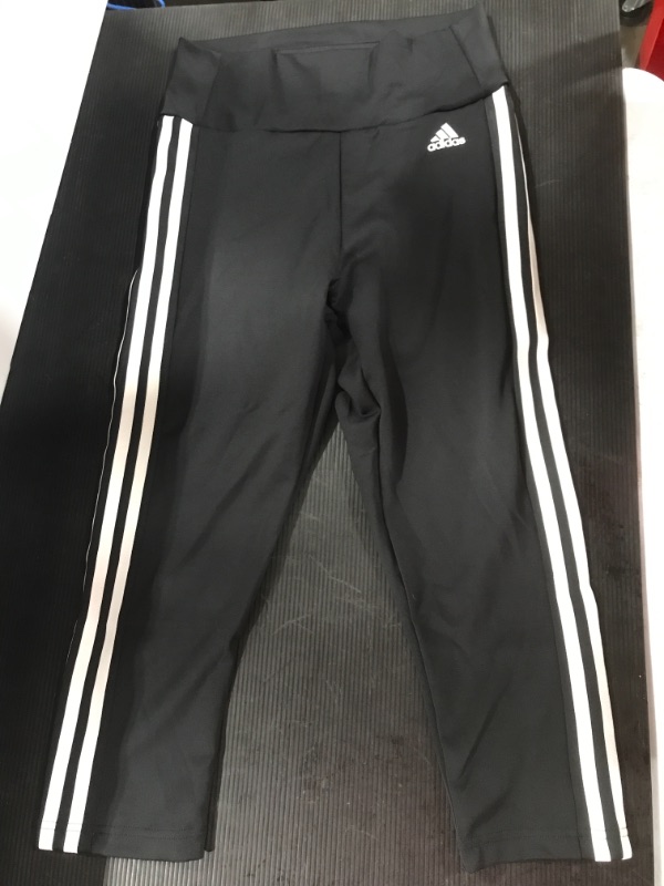 Photo 2 of Adidas Women's Designed 2 Move High-Rise 3-Stripes 3/4 Sport Tights
Size: S