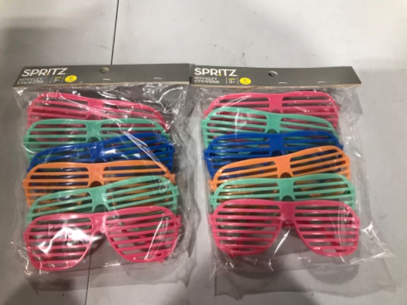 Photo 2 of 6ct Party Favor Eye Glasses - Spritz
2 PACK
