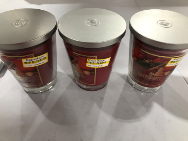 Photo 1 of Apple Cinnamon Candles set of 3