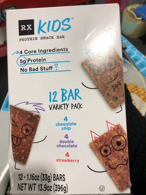 Photo 2 of 01/23/2023 RXBAR Kids Variety Pack, 12ct, 1.16 Oz Variety Pack 12ct