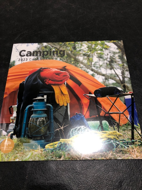 Photo 2 of 2023 Camping Wall Calendar by Bright Day, 12x12 Inch, Beautiful Nature Outdoor Scenic Photography