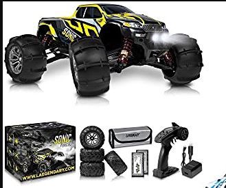 Photo 1 of 1:16 Brushless Large RC Car 60+ kmh Speed and 1:10 Scale Large RC Car 50+ kmh Speed - 4x4 Off Road Monster Truck Electric - Waterproof Toys Truck