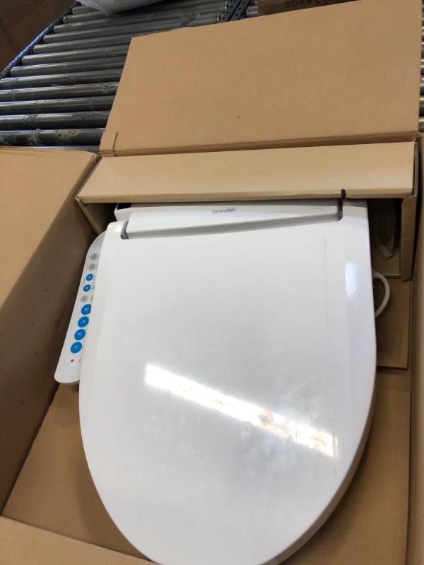 Photo 2 of Brondell LT99 Swash Electronic Bidet Seat LT99, Fits Elongated Toilets, White