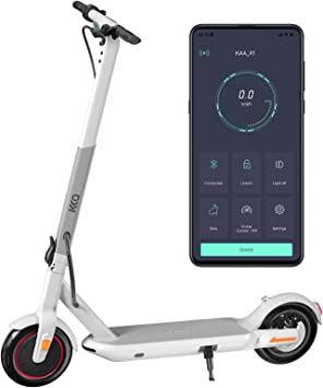 Photo 1 of Electric Scooter for Adults - KKA X1 Electric Sport Scooter - 8.5" Pneumatic Tire, 18 Miles Long-Range & 15.5MPH Max Speed, Aluminum Frame, Lightweight Portable &Foldable Escooter