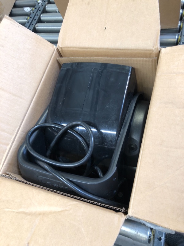 Photo 1 of Lasko U12104 High Velocity Pro Pivoting Utility Fan for Cooling, Ventilating, Exhausting and Drying at Home, Job Site and Work Shop, Black 12104 12.2 x 9.6 x 12.3 inches