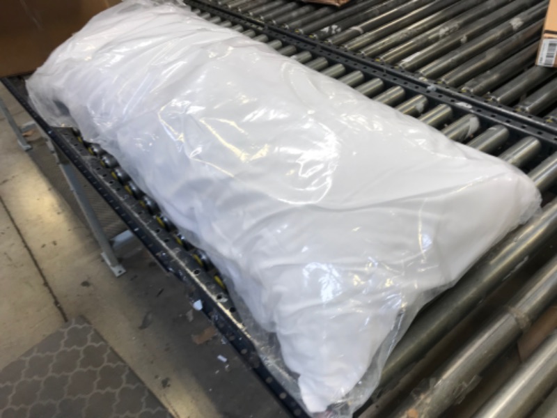 Photo 1 of 51" x 19" Long White Pillow with Cover