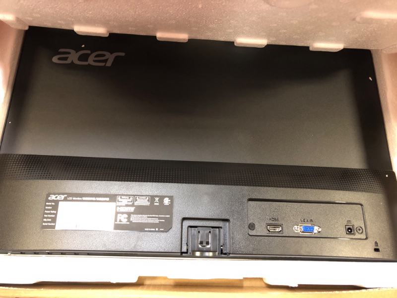 Photo 4 of Acer 21.5 Inch Full HD (1920 x 1080) IPS Ultra-Thin Zero Frame Computer Monitor (HDMI & VGA Port), SB220Q bi Monitor only 21.5-inch